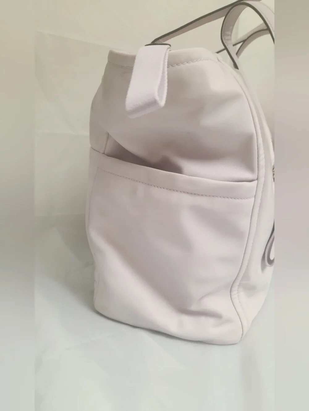 kate spade Pale Purple Nylon Diaper Bag with Many Pockets